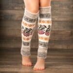 Wool Leg Warmers - Brusnika