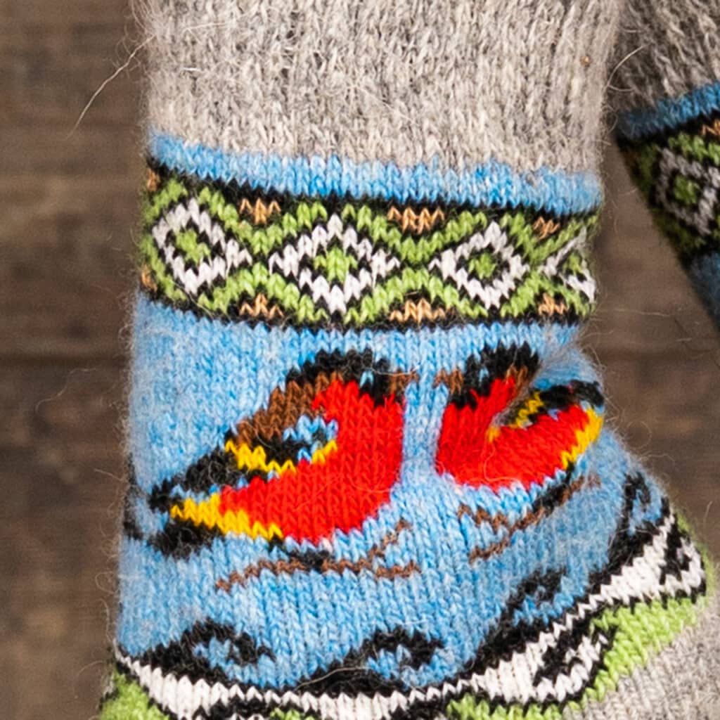 Wool socks - Lapochkina